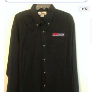 Tri-Mountain Reed Hycalog Large‎ Tall Mens Shirt LT Black